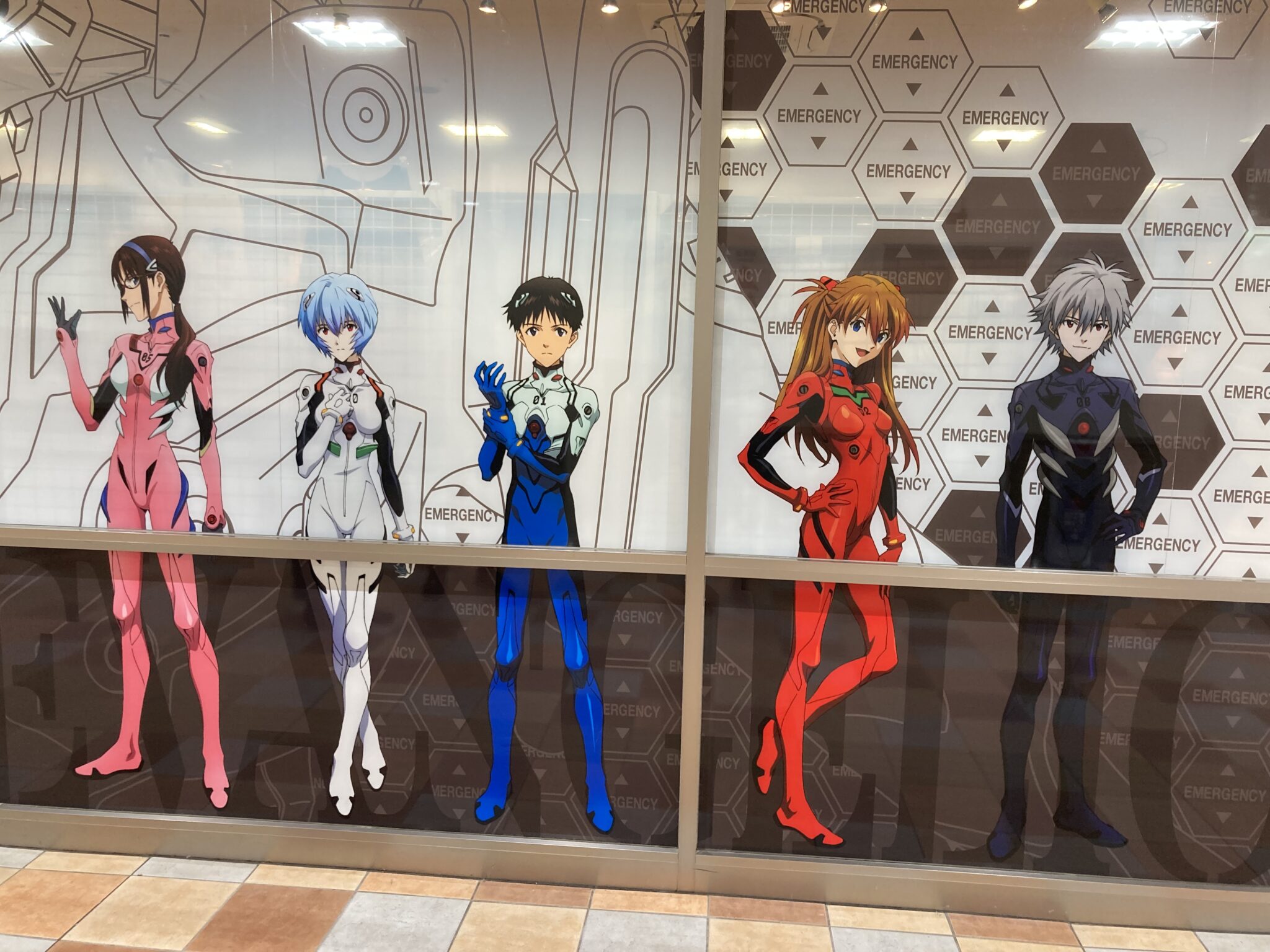 アニメ聖地巡礼絵画⑥ シン・エゥンゲリオンより「宇部新川駅」　額縁25㎝×34㎝ 山口】シン・エヴァンゲリオン劇場版の聖地は、庵野秀明監督の